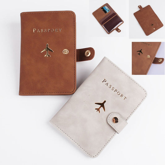 TRAVLERS Leather Waterproof Passport Holder